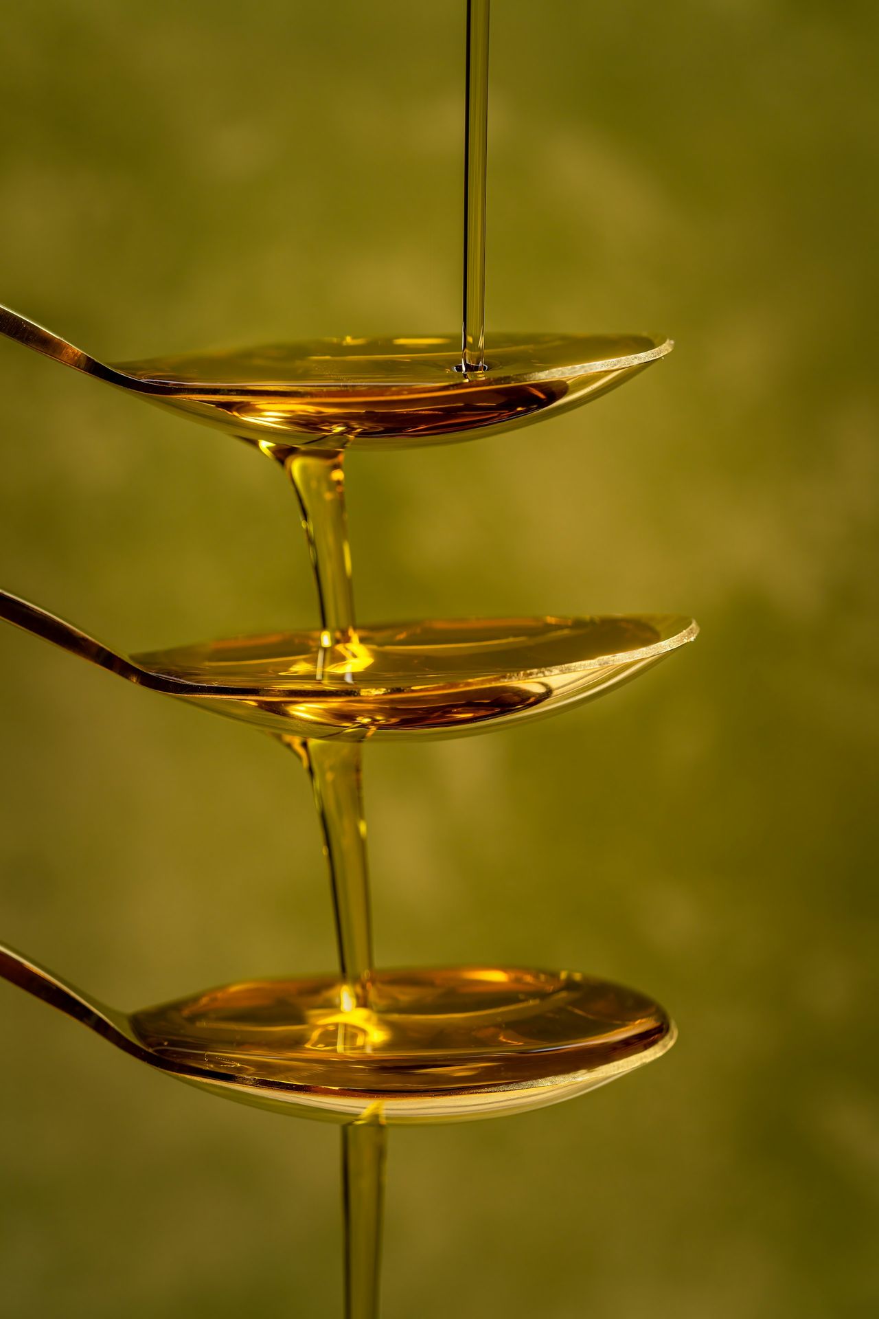 a glass of liquid